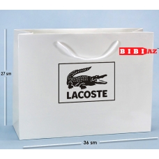 Подарочный пакет Lacoste (27x36)