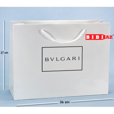 Подарочный пакет Bvlgari (27x36)