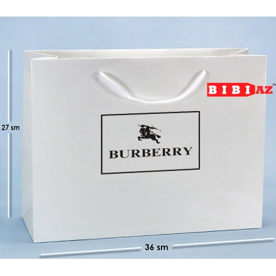 Подарочный пакет Burberry (27x36)