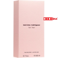 Narciso Rodriguez for her edt  200ml body lotion 